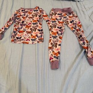 Little Sleepies Butterfly Kisses two piece 2T